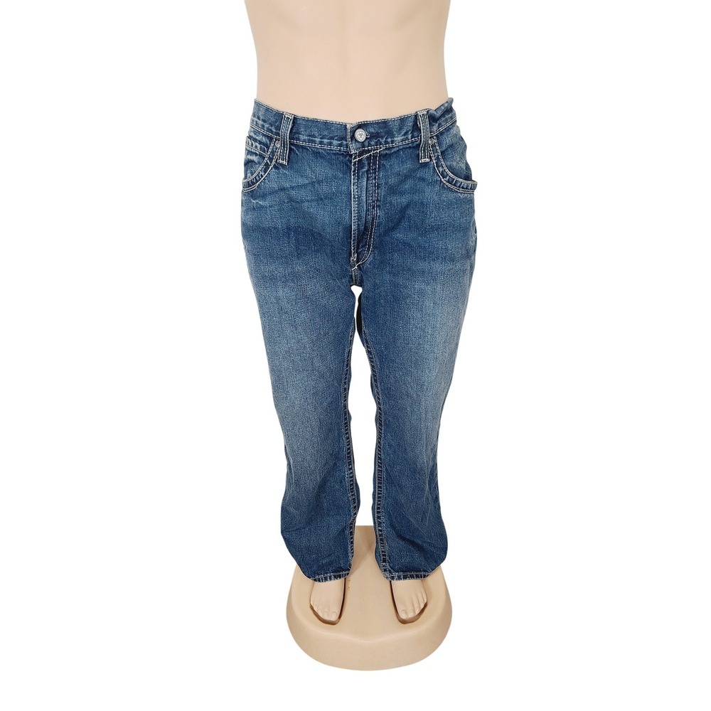 Ariat, M4 Relaxed Boot Cut Jeans 100% Cotton, Men, Size‎ 40/32, Blue Denim. AH